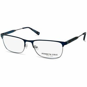 NEW Kenneth Cole Blue Metal Glasses